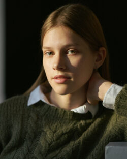 Reiko Kolatski pildistatud portree modell Elisabethist